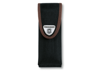 Etui Nylon-Gürteletui schwarz braun für große Taschenmesser