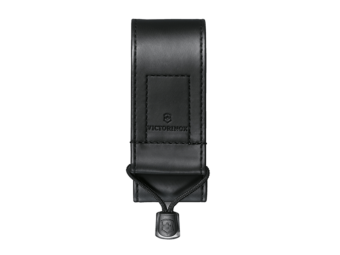 Etui Kunstleder-Gürteletui schwarz für mittlere Taschenmesser